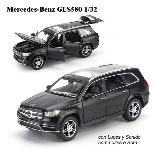 2023 Mercedes Benz Gls580 Suv Miniatura Metal Coche 1/32