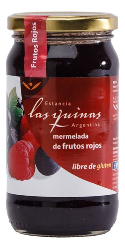 Mermelada Premium Las Quinas De Frutos Rojos X 420 Gr