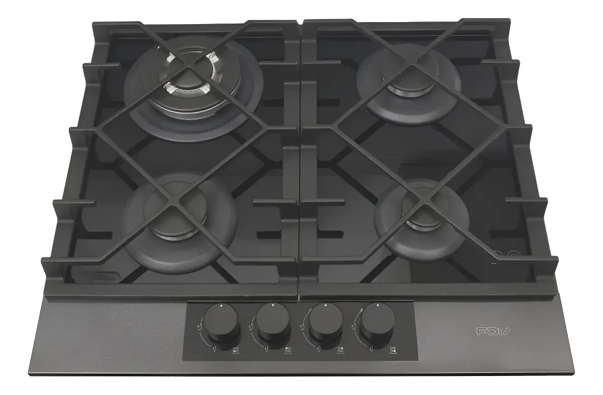 Encimera A Gas Fdv Signature 60 4q Gn Color Negro