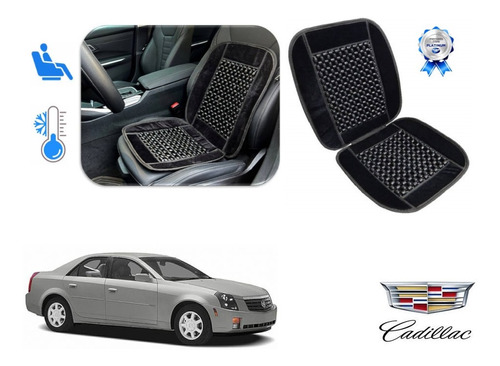 Cubre Asiento Respaldo Bolitas Cadillac Cts 2003 A 2006 2007