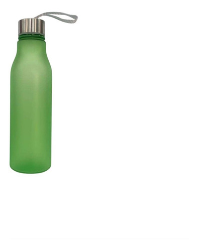 Imagen 5 de 6 de Botella Deportiva 600 Ml Esmerilada Calidad Moda Tapa Rosca