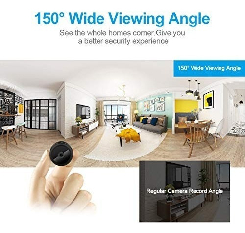 Aobo Cámara Espía Wifi Cámara Oculta Mini Inalámbrico Hd 108