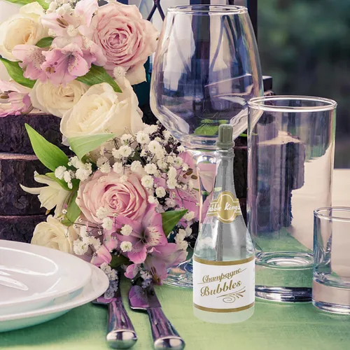 Tubos De Ensayo De Plástico Para Bodas, Botella De Burbujas