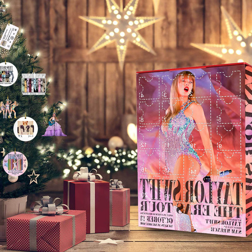 Caja De Regalo Con Calendario Taylor Swift, Navidad