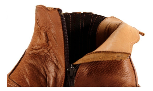 Bota Mujer Cuero Diseño Comfortplus By Ghilardi