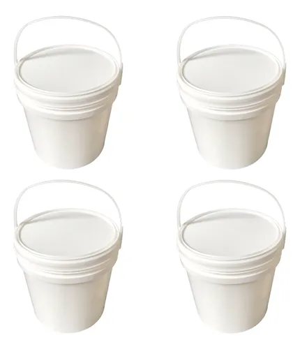 comprar Balde Branco 10 Litros Pu002F Congelar Papinha-4 Pçs