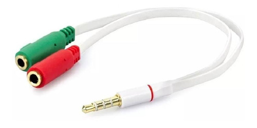 Cabo Adaptador P3 Macho X P2 Femea Para Microfone