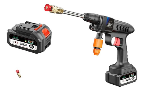 Hidrolavadora Portatil Recargable 48v Para Auto Moto