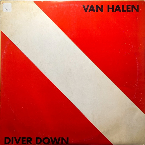 Vinilo Lp - Van Halen - Diver Down 1982 Argentina Insert