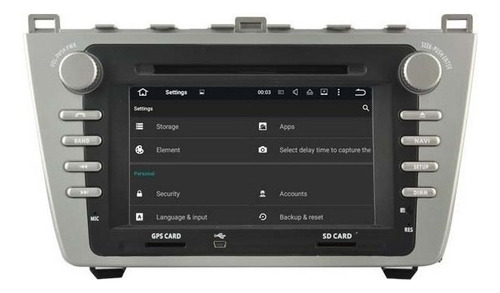 Mazda 6 2009-2013 Android 9.0 Wifi Dvd Gps Mirror Link Usb