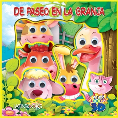 De Paseo En La Granja - Ojos Locos 3d (goma Eva Troquelado)
