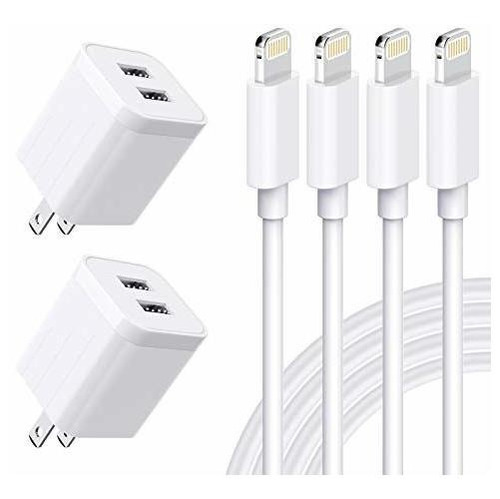 Usb Cargador De Pared, [apple Mfi Certificado] Cable 6gz9f