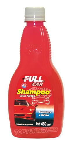 Shampoo Rojo Lava Autos Ph Neutro Full Car Desengrasante