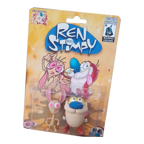 Ren Stimpy Figura De Coleccion 10 Cm /syp