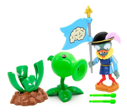 Plantas Vs Zombies Super Set 3pz 