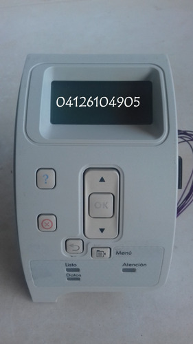 Imagen 2 de 2 de Botonera O Panel De Control Hp P4014,p4015, P4515 Rm1-5059