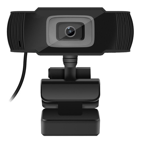 Imagen 1 de 4 de Webcam 1080p Hd Camara Web Usb Con Microfono Zoom Meet Pc