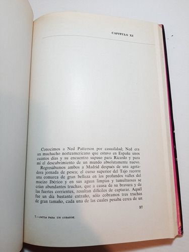 Imagen 5 de 10 de Antiguo Libro Jaula Para Un Cobarde Zabal 1972 Ro 1444