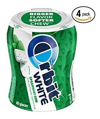 Orbit Sin AzĂșcar Blanca Menta Verde Goma De Mascar, 40 Conte