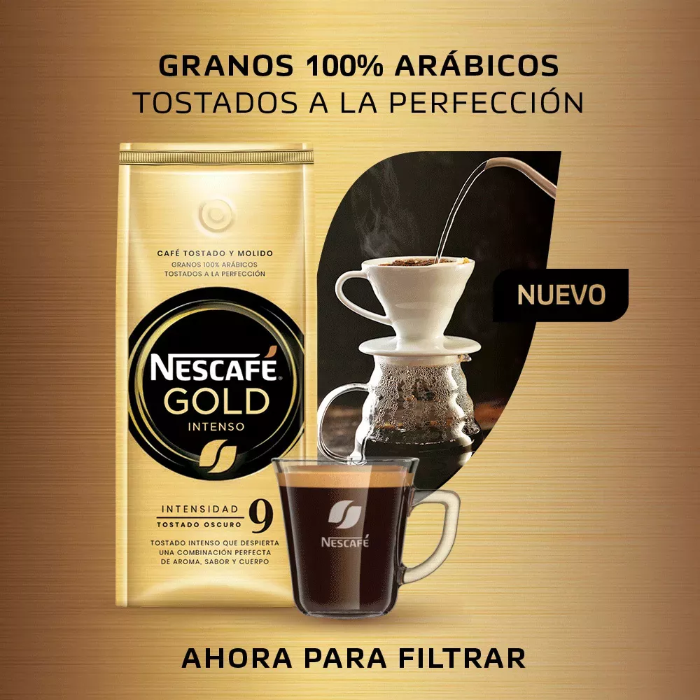 Tercera imagen para búsqueda de cafe nescafe gold 250