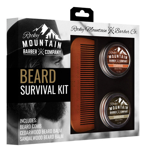 Set De Regalo Para Barba Kit Todo En Uno Para El Cuidado