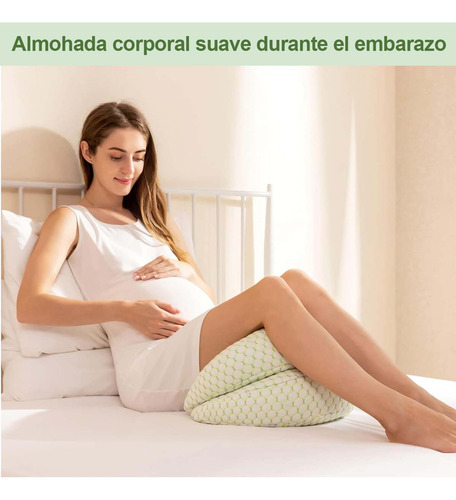 Cojín Almohada Maternal Ajustable Extra Suave- Multiusos
