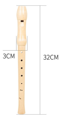 Instrumento De Viento De Madera Con Flauta Dulce Alemana