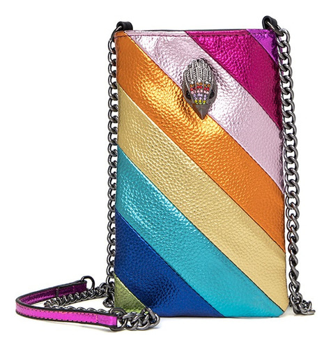 Kurt Geiger Original Rainbow Mini Bolso Crossbody