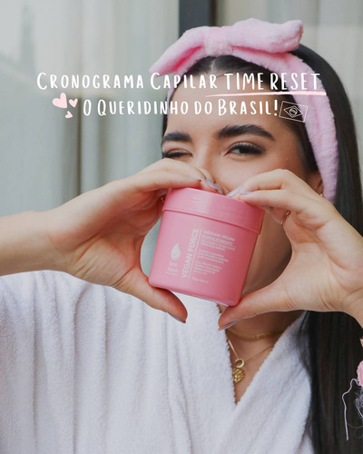 Time Reset Cronograma Tratamento Completo 250gr Nuance