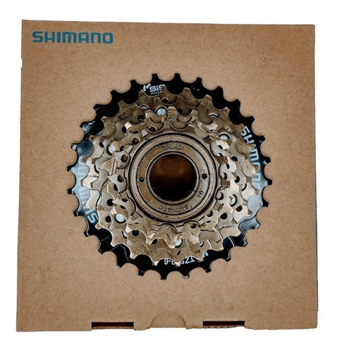 Imagen 6 de 6 de Piñon Shimano Atornillado 6v. (14-28d) Mf-tz500 Tourney