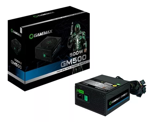 Fonte Gamemax Gm500, Computador Desktop Gamemax Usado 94033037