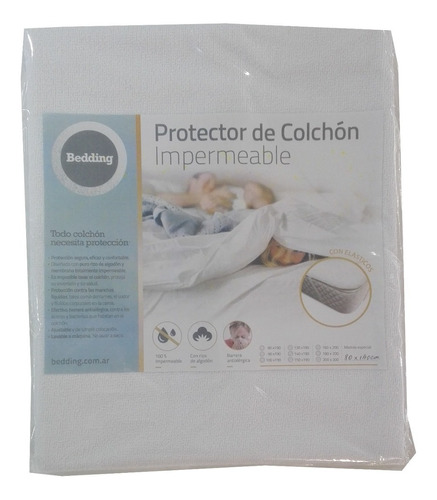 Protector Cubre Colchon Cuna Impermeable 120 X 60 Envios