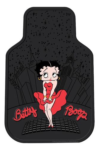 0 22r01 tapete Piso Frontal Betty Boop Ajuste Universal 2