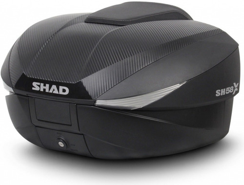 Baul Shad Sh 58 Expansible Para 2 Cascos Carbono Moto Delta