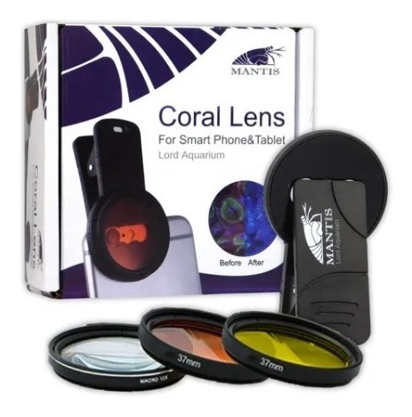 Kit Lentes De Celular Para Fotografia De Corais - Mantis