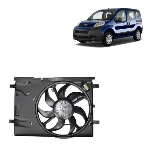 Electroventilador Para Peugeot Bipper 1.4 Tu3jp 2012 2017