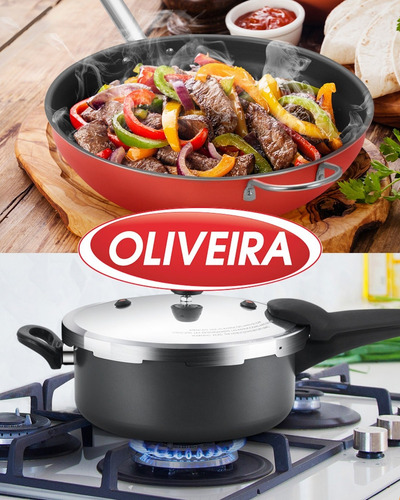 Imagen 3 de 5 de Olla Con Asas Y Tapa En Aluminio 27 Litros Oliveira Oferta