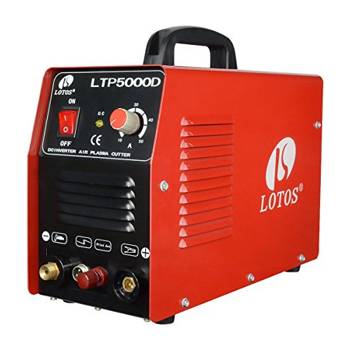 Lotos Ltp5000d 50amp Nontouch Pilot Arc Plasma Cutter Dual V