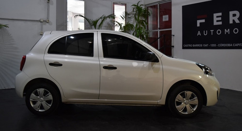 Nissan March Active 2017 Blanco Nafta En Muy Buen Estado!!!