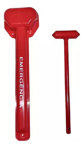 Capa Lacre Emergencia + Martelinho Van Escolar