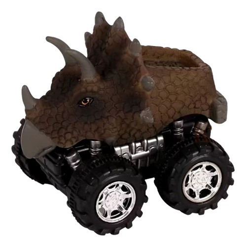 Mini Auto De Dinosaurio Con Rompecabezas