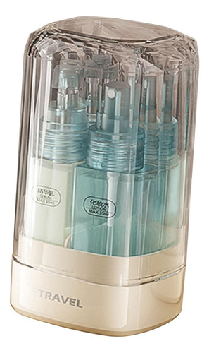 Juego De Botellas De Viaje De 4 Piezas, Contenedor De Azul