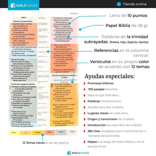 Biblia De Estudio Arco Iris Reina Valera 1960 Negra Cuotas Sin Interes Biblia De Estudio Arco Iris Reina Valera 1960 Negra Cuotas Sin Interes