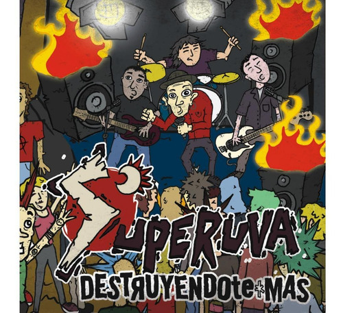 Imagen 1 de 1 de Cd Superuva - Destruyendote Mas (2012)