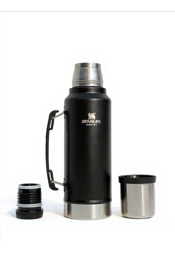 Termo Stanley Classic 1.2l Acero Inoxidable Color Negro