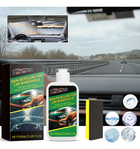 W Auto Glass Coating Limpiador De Vidrios Para Automóviles Y