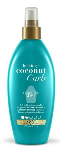 2 Pza Spray Para Cabello Ogx Locking + Coconut Curls 177 Ml