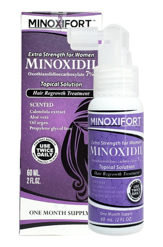Minoxidil 3% Women Minoxifort - mL a $758