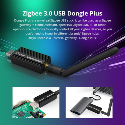 Sonoff Dongle E Zigbee 3.0 Usb Zbdongle Plus V2 Raspberry