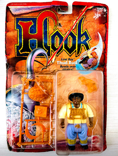 Hook Thud Butt Mattel Peter Pan Vintage No Kenner (Usado)